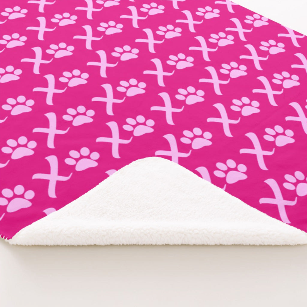 XOXO Puppy Love Blankets | Pink, Teal or Chocolate, The Smoothe Store